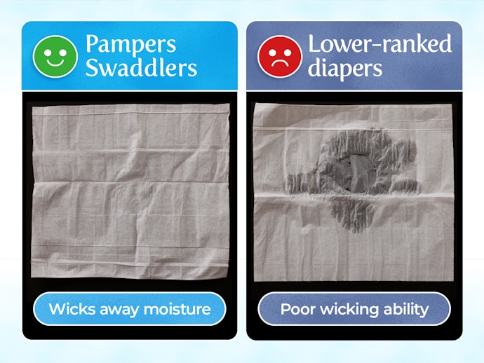 To Reduce Diaper Rash, Look for Fast Absorption and Good Moisture-Wicking