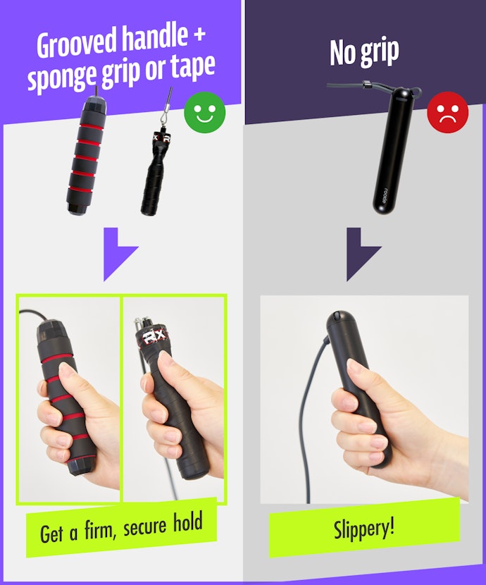 Look for Soft, Grooved or Nonslip Grips on the Handles