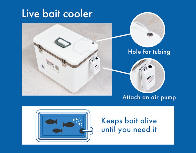 Keep Your Bait Full of Life Using an Air Pump