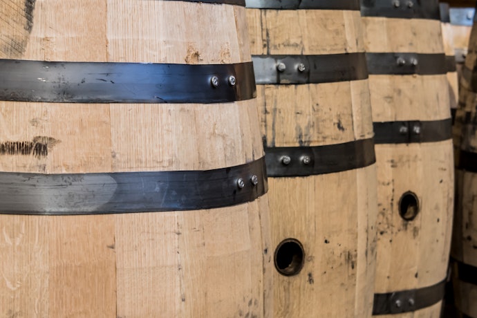 American White Oak Casks Are Sturdy and Large