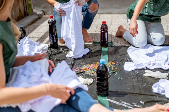 Get Creative With Possible Additions to the Tie-Dye Process