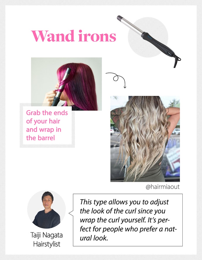 Use a Curling Wand to Create Natural Styles With Irregular Curls
