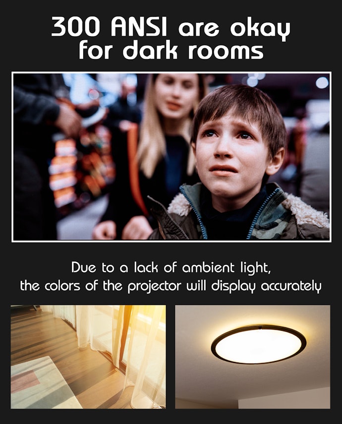 High Color Accuracy Suits Rooms With Little Ambient Light
