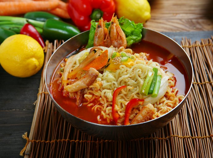 Kimchi, Jjamppong, and Buldak for Spicy Flavors
