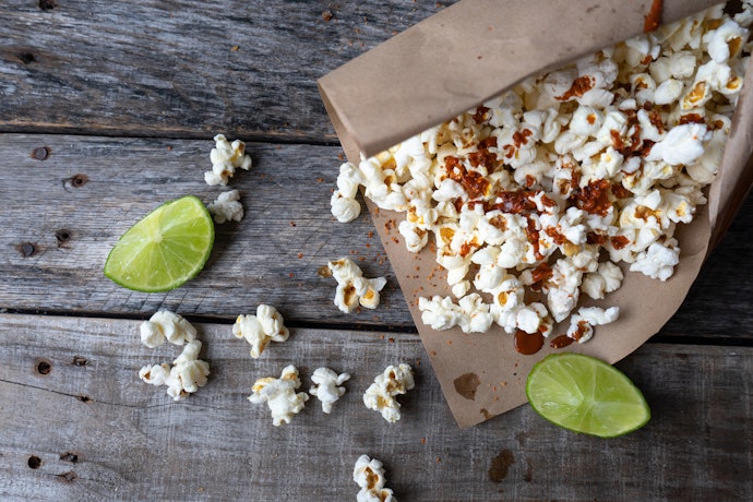 Plain White Popcorn Is Perfect for Seasonings