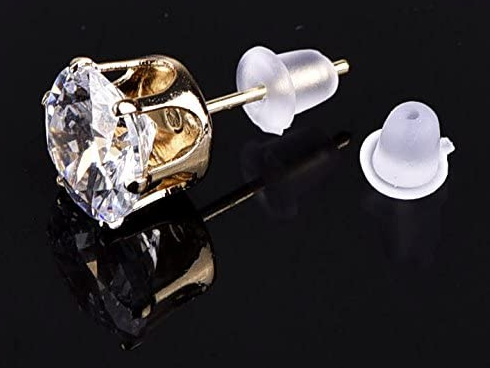 Silicone Earring Backs are Hypoallergenic