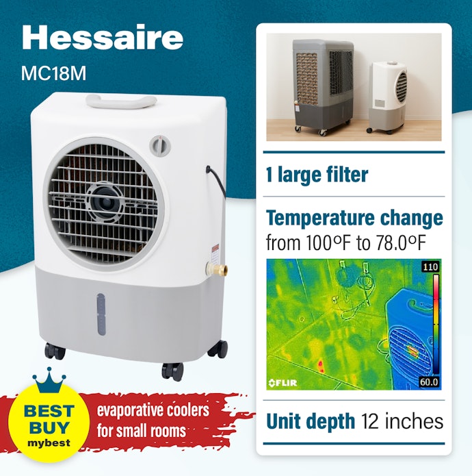 Only Hessaire's MC18M Had a Small Body With Large Pads
