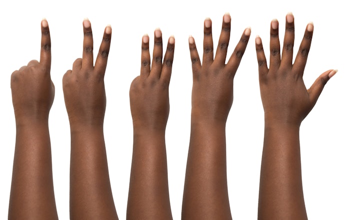 Use the Five Finger Rule