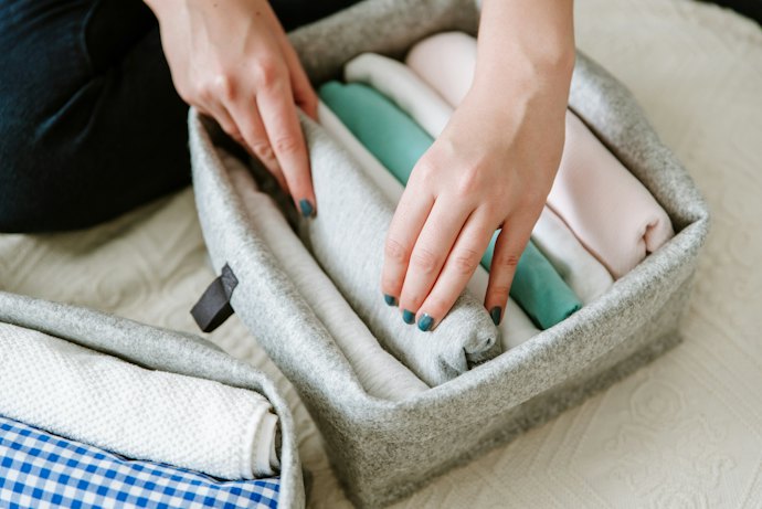 Fabric Containers Can Be Decorative