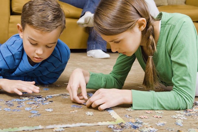 Complex Puzzles are Best for Elementary-Aged Kids