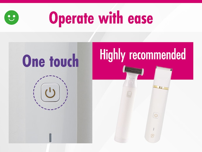 Trimmers With a Single Button Are Easy to Use