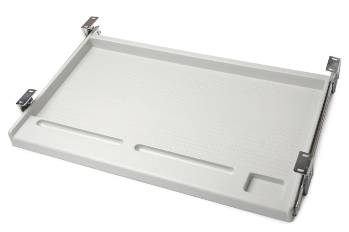 Under-Desk Keyboard Trays are Common and Versatile