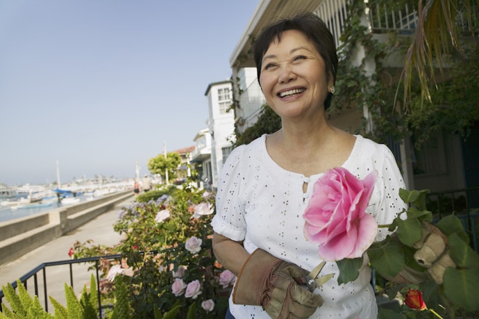 Rose Gardening Gloves for Thorny Plants and Pruning