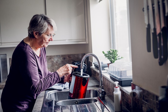 Protect Yourself From Steam With a Flip-Top Lid