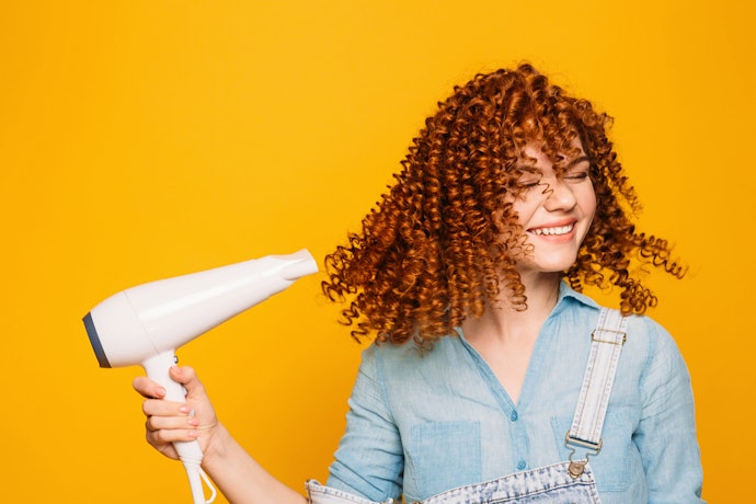 Curly or Wavy Hair Needs High Heat to Keep Curls in Place