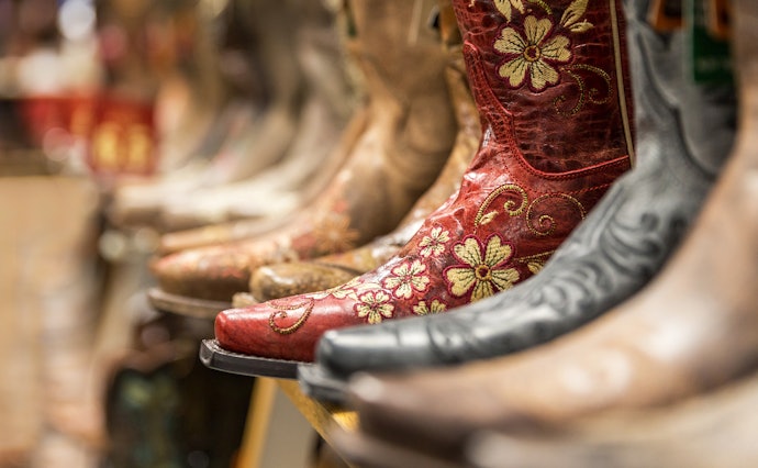 Show Off Your Feminine Side With Floral Boots