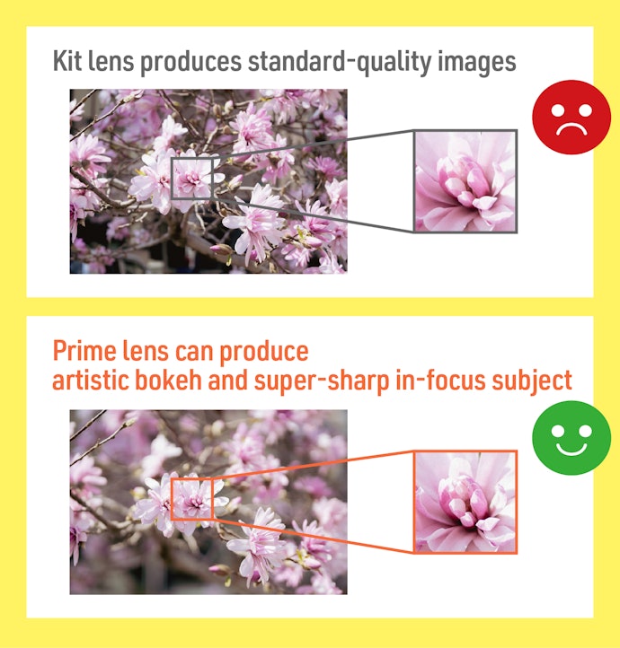 Lenses Completely Change the Final Product