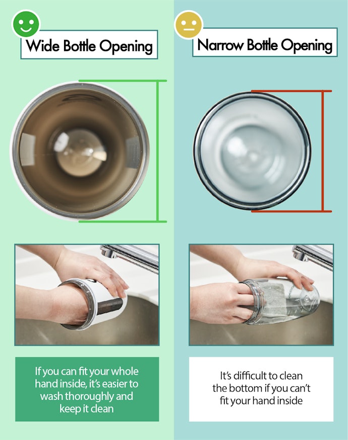 Shakers With Wide Openings Allow You to Get Right to the Base