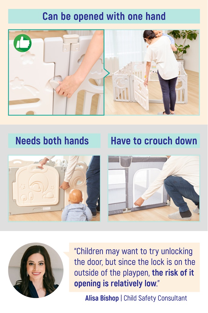 Doors That Can Be Opened With One Hand While Standing Are Convenient