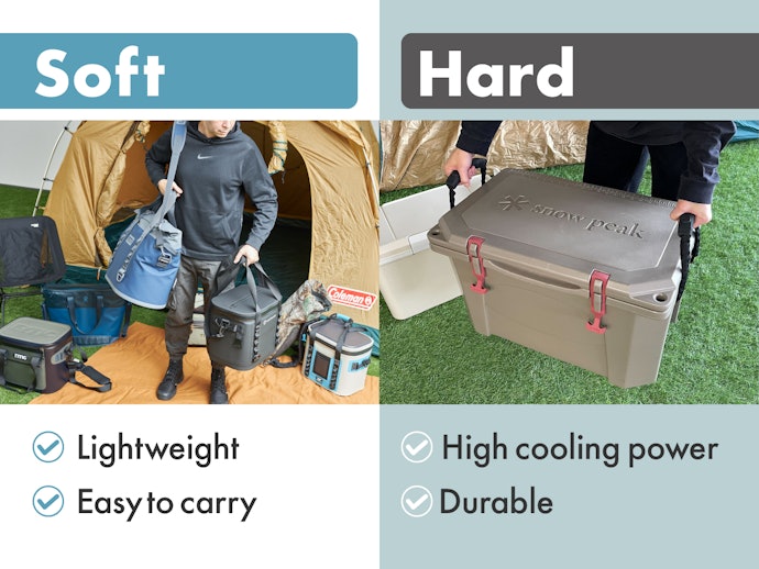 Soft Coolers Are Easy to Fill and Store