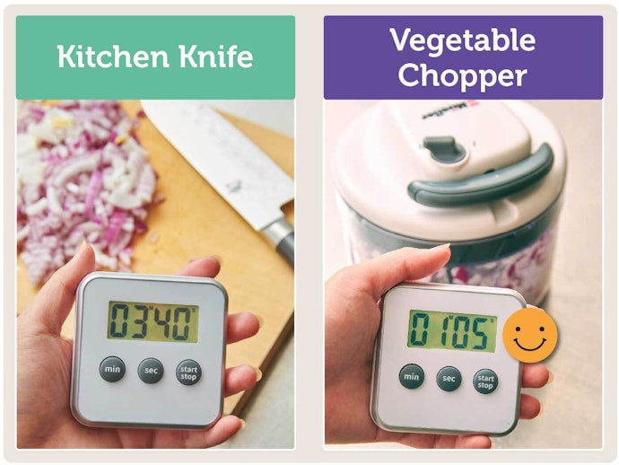 They Dice Foods Fast When You're Short on Time