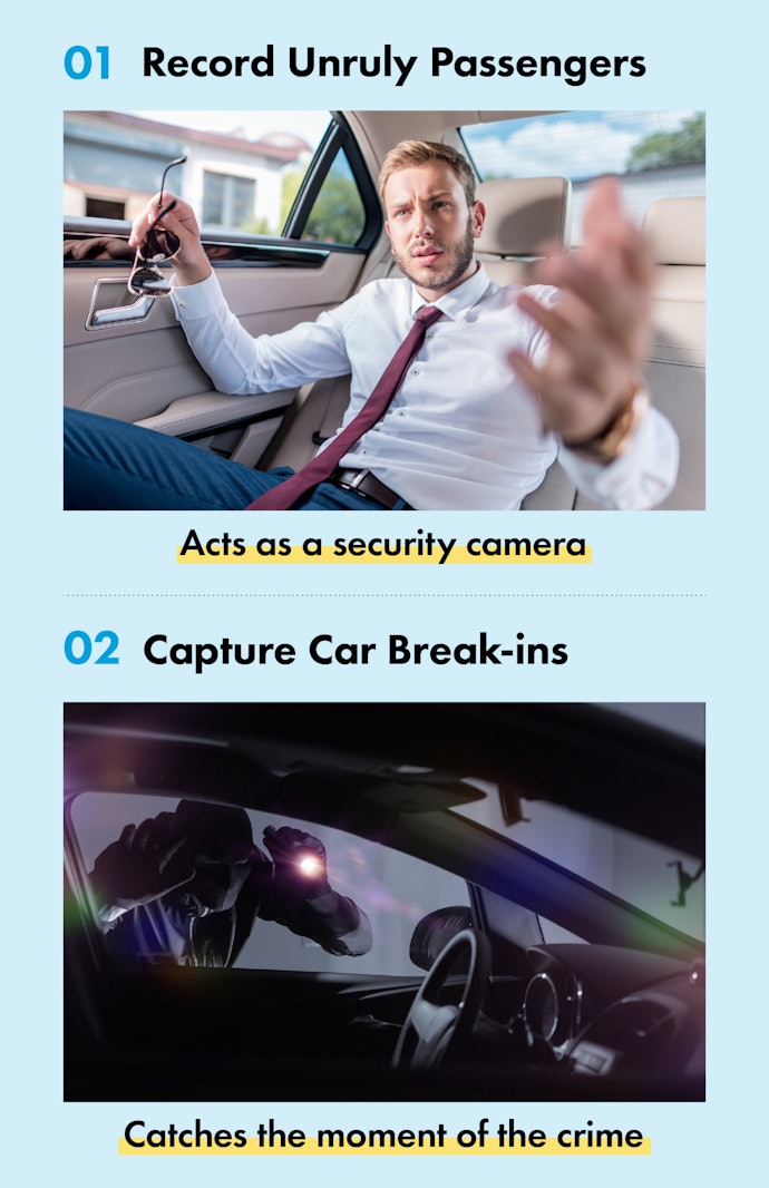 Helps Protect You Against Conflicts With Passengers and Vandalism
