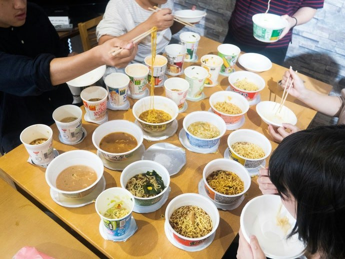 Major Ramen Flavors