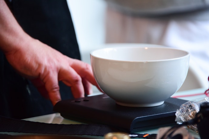 Measure the Ingredients Out Exactly With a Digital Scale