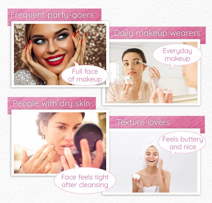 Perfect for Those With Dry Skin Who Wear Heavy Makeup