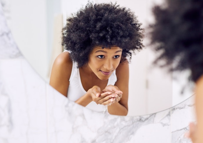 Rinse Clean and Use a Soft Towel to Wipe Away the Day
