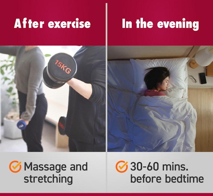 Stimulate Your Muscles After a Workout or Before Bed for the Best Results