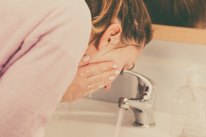 Wash It off With Lukewarm Water or Wipe With a Damp Cloth
