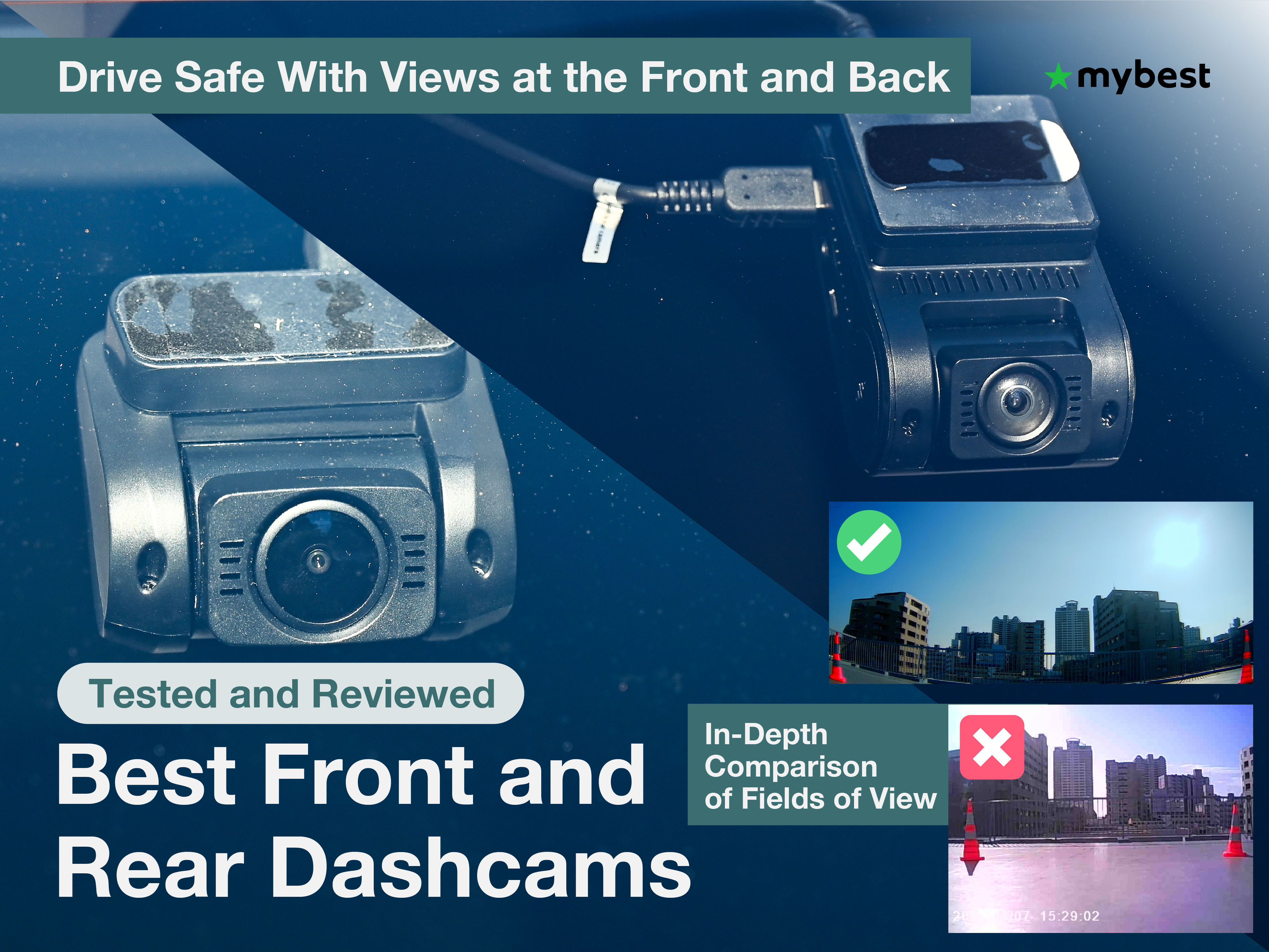 5 Best Front and Rear Dashcams [Tested and Reviewed] | mybest