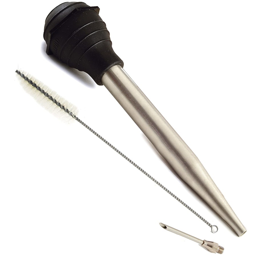  OXO Good Grips Angled Turkey Baster with Cleaning Brush: Home &  Kitchen