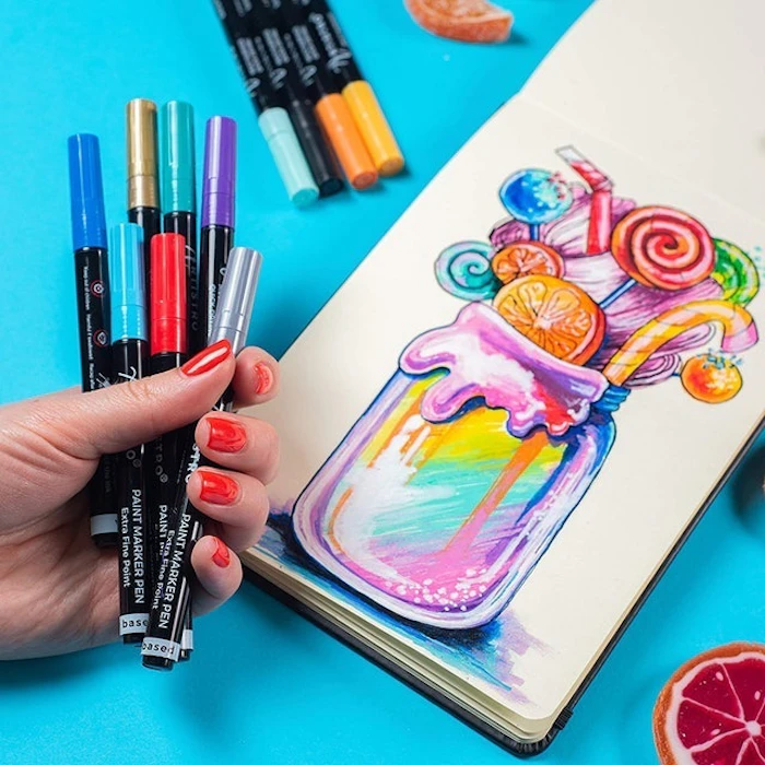ARTISTRO Acrylic Paint Pens Image 3