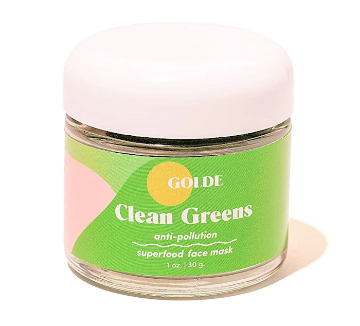 GOLDE Clean Greens Face Mask Image 1