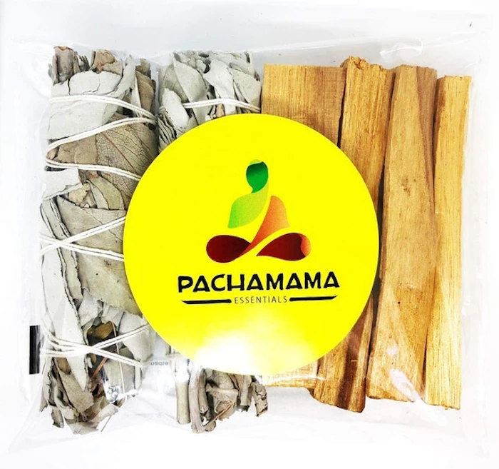 Pachamama Essentials Organic California White Sage & Palo Santo Image 1