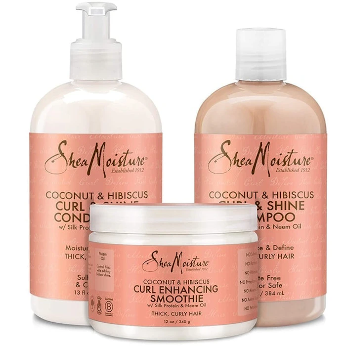 Shea Moisture Coconut & Hibiscus Combination Pack Image 1