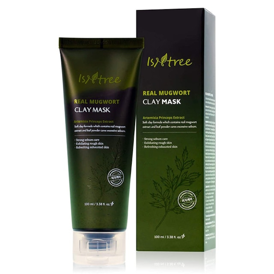 ISNTREE Real Mugwort Clay Mask Image 1