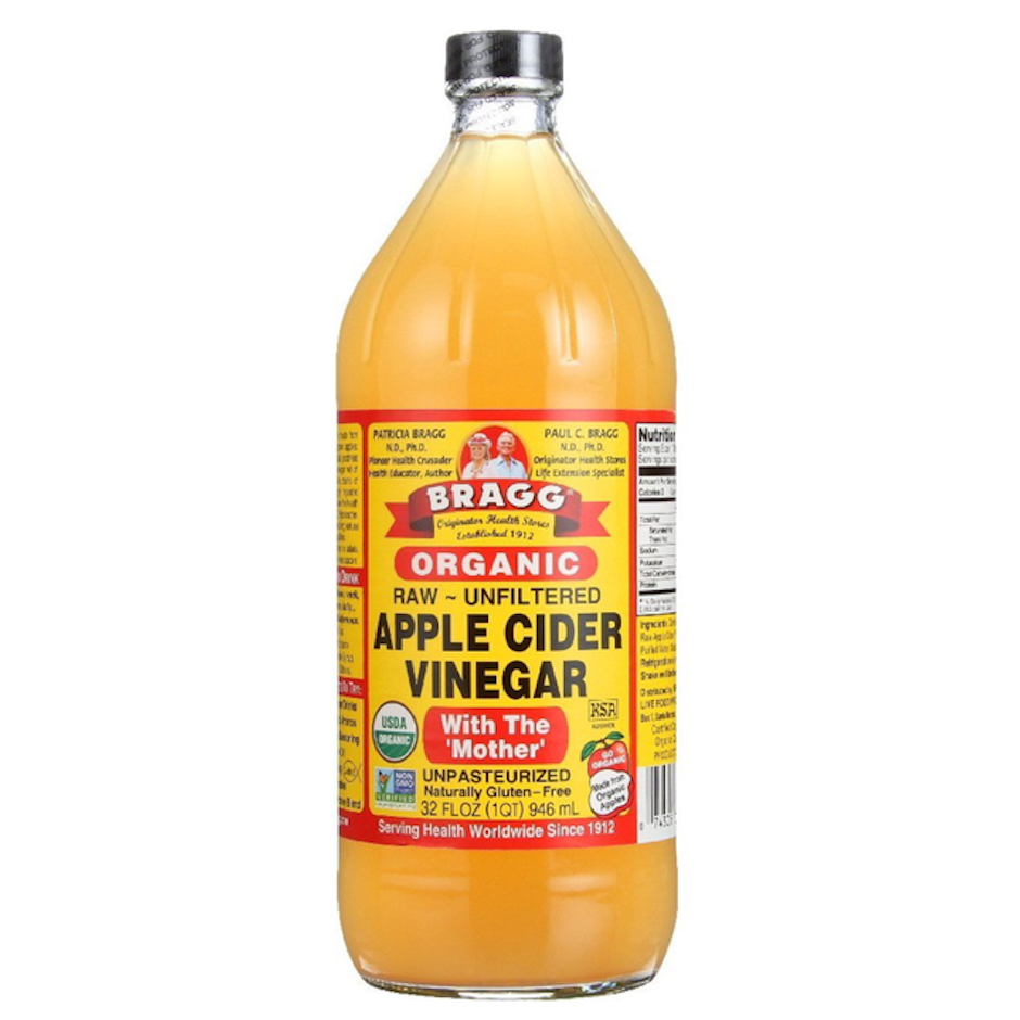Bragg Organic Raw Unfiltered Apple Cider Vinegar with Mother Image 1