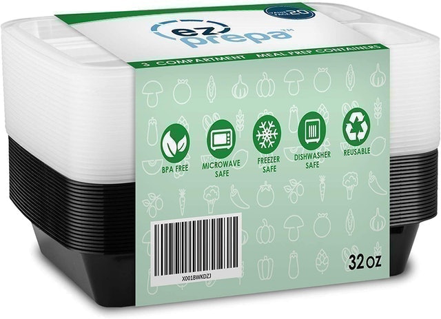 EZ Prepa Compartment Meal Prep Containers Image 3