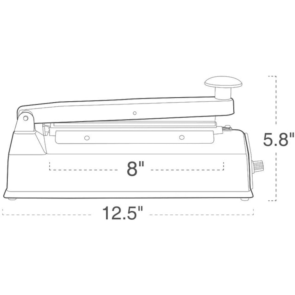 Metronic 8 Inch Impulse Bag Sealer Image 2