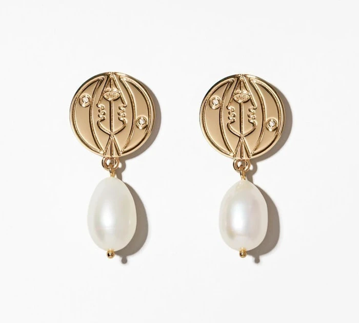 ana luisa Moon Earrings Image 1