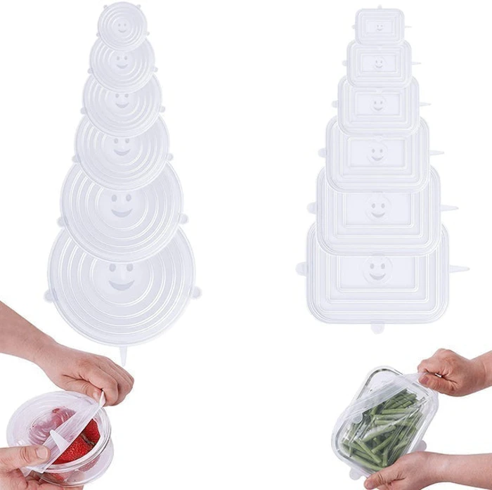 Silid Silicone Stretch Lids Image 1