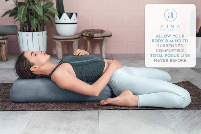 Ajna Yoga Bolster Pillow Image 2