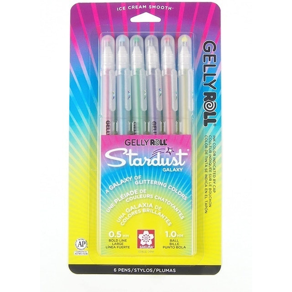 Sakura Stardust Galaxy Pen Set Image 1