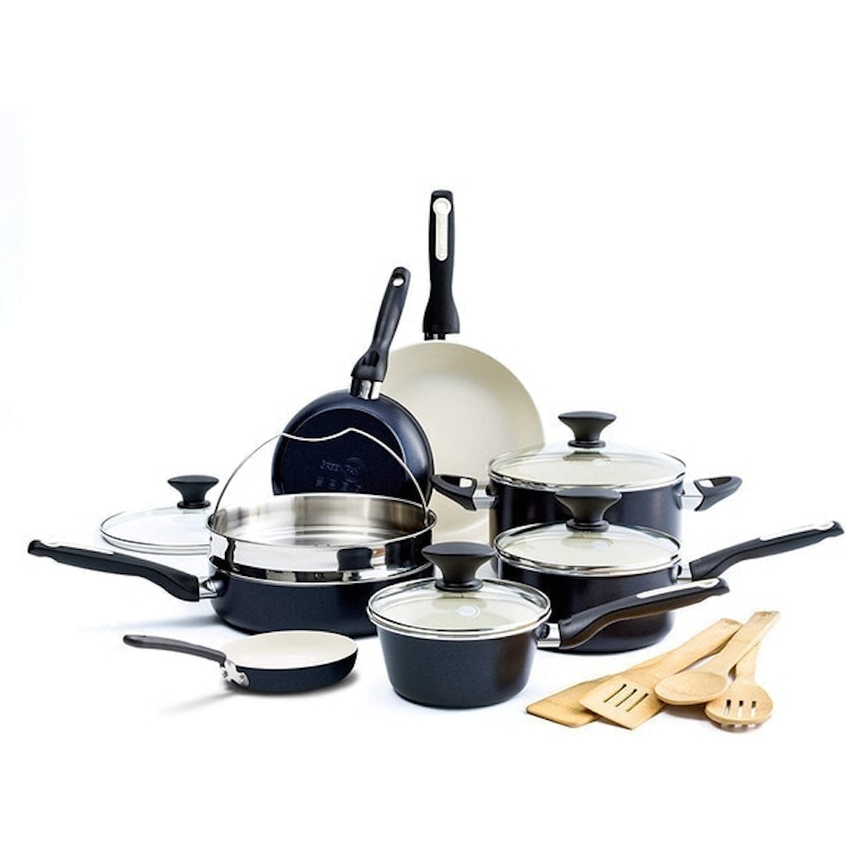 GreenPan Nonstick Cookware Pots and Pans Set Image 1