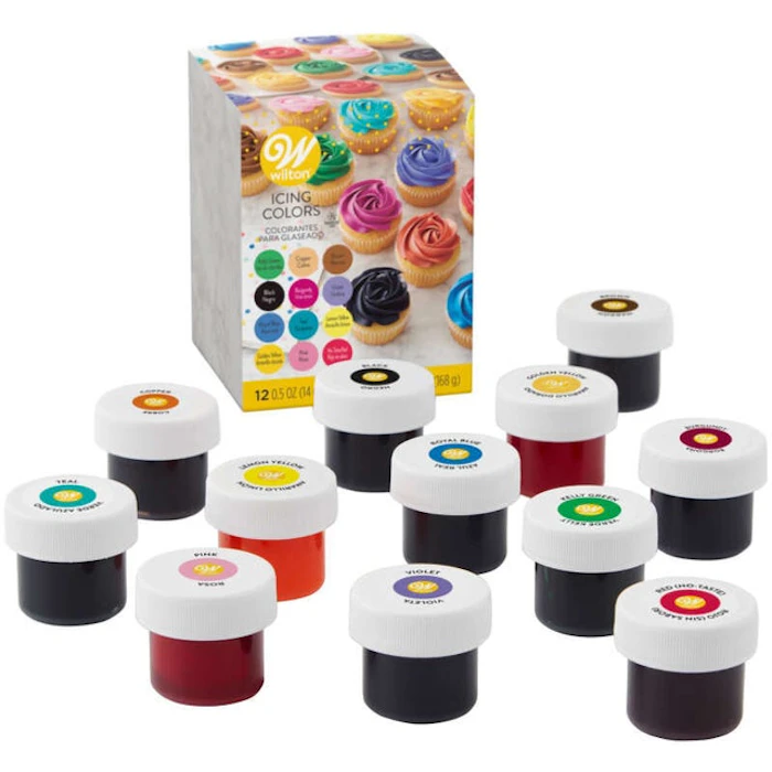 Wilton Gel Food Coloring Set Image 1