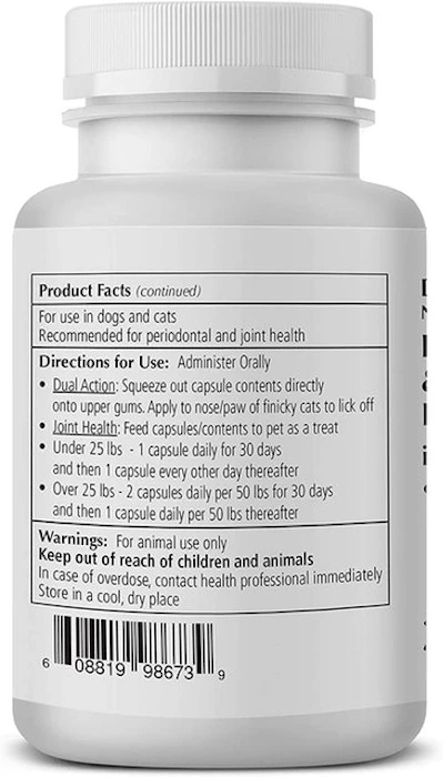 1-TDC Dual Action Natural Support for Periodontal & Joint Health Image 3