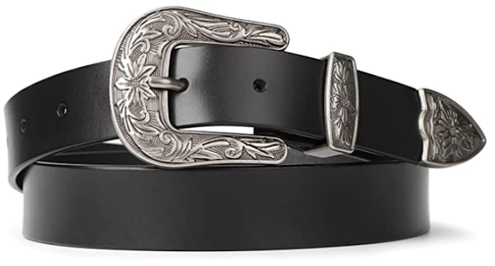 Suosdey Vintage Metal Buckle Belt Image 1